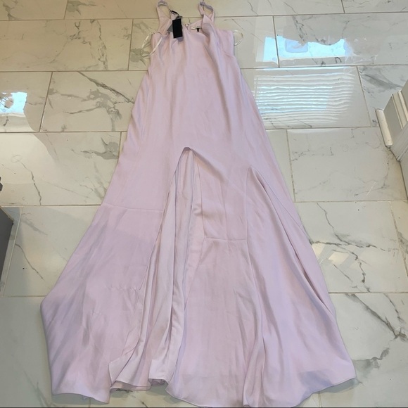 Halston Heritage Lilac evening collection dress - Picture 4 of 15